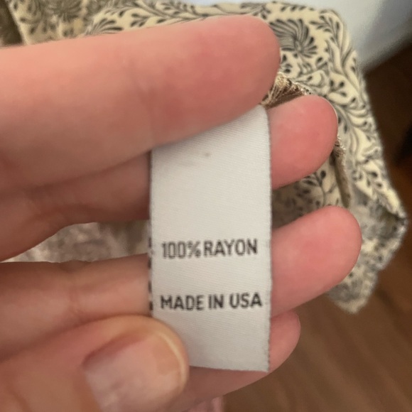 Christy Dawn Floral Maxi Dress in Cream and Brown - Picture 6 of 9